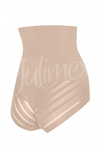 Julimex Shape & Chic Mesh High Waist Panty Natural Beige High waist shaper panty S-2XL Mesh-141-200/BEZ