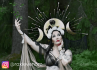 Gorsenia Paradise Soft Bra Black Beige-thumb Underwired, non-padded mesh and lace bra. 65-100, D-M K496-BLK/CZA