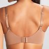 Panache 365 UW Plunge Bra - Honey-thumb Underwired, lightly padded super smooth and clean plunge bra. 60-90, D-K 10906-HON