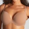Panache 365 UW Plunge Bra - Honey-thumb Underwired, lightly padded super smooth and clean plunge bra. 60-90, D-K 10906-HON