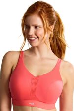 Endurance UW Non-Padded Sports Bra - Grapefruit