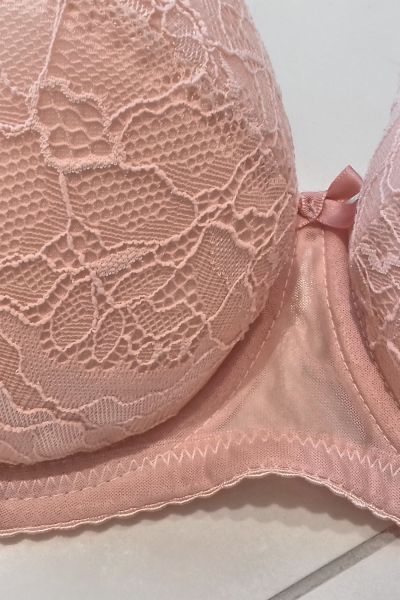 Nessa Abbi Padded Bra Rose Pink Underwired, padded bra 60-95, D-M N001-502-PINK