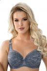 Nessa Abbi Padded Bra Grey-thumb Underwired, padded bra 60-95, D-M N001-502-GREY