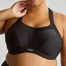 Sculptresse by Panache 9441 Activate UW Non-Padded Sports Bra Black-thumb Underwired, non-padded sports bra with racerback option 75-105, D-O SCU-9441-BLK