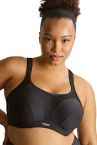 Sculptresse by Panache 9441 Activate UW Non-Padded Sports Bra Black-thumb Underwired, non-padded sports bra with racerback option 75-105, D-O SCU-9441-BLK