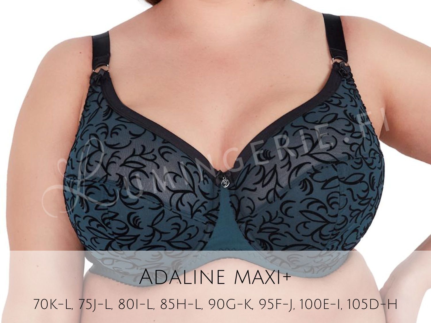 Gaia Lingerie Adaline Semi Soft Bra Dark Turquoise