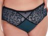 Gaia Lingerie Adaline Briefs Dark Turquoise-thumb Midi brief with normal waist M/38 - 4XL/48 GFP-1213-TUR