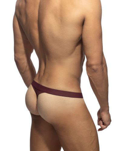 Addicted Bamboo skin layer thong garnet Thong 95% Bamboo, 5% Elastane S-3XL AD1500