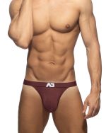 Bamboo skin layer thong garnet