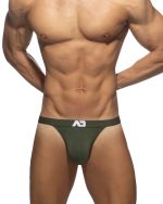 Bamboo skin layer thong khaki