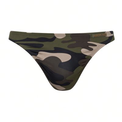 Addicted Camo thong Thong 95% Cotton, 5% Elastane S-5XL AD1070
