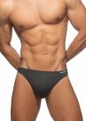 Addicted Cotton thong charcoal-thumb Thong 95% Cotton, 5% Elastane S-4XL AD986