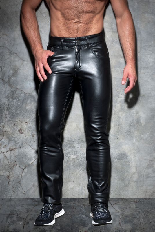 Addicted Fetish mens faux leather pant black | men's underwear HerMan's