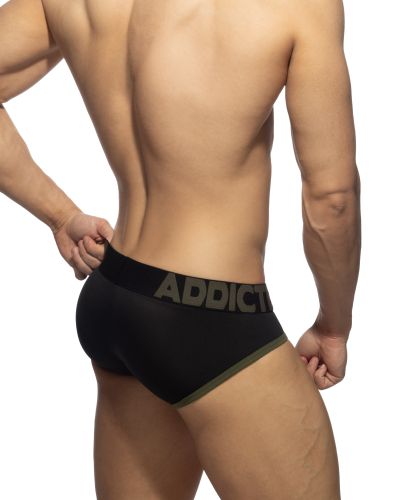 Addicted Naked Feeling brief black Brief 80% Polyamide, 10% Cotton, 10% Elastane S-3XL AD1358