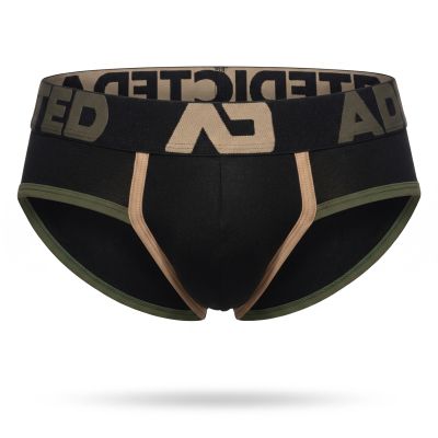 Addicted Naked Feeling brief black Brief 80% Polyamide, 10% Cotton, 10% Elastane S-3XL AD1358