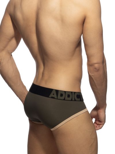 Addicted Naked Feeling brief khaky Brief 80% Polyamide, 10% Cotton, 10% Elastane S-3XL AD1358