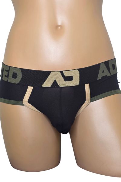 Addicted Naked Feeling brief black Brief 80% Polyamide, 10% Cotton, 10% Elastane S-3XL AD1358