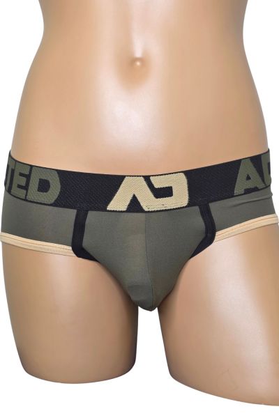 Addicted Naked Feeling brief khaki Brief 80% Polyamide, 10% Cotton, 10% Elastane S-3XL AD1358