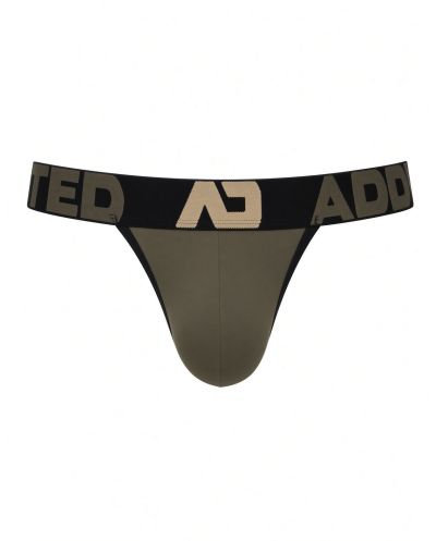 Addicted Naked Feeling thong khaki Thong 80% Polyamide, 10% Cotton, 10% Elastane S-3XL AD1449