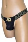 Addicted Naked Feeling thong black-thumb Thong 80% Polyamide, 10% Cotton, 10% Elastane S-3XL AD1449