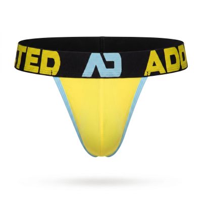Addicted Naked Feeling thong yellow Thong 80% Polyamide, 10% Cotton, 10% Elastane S-3XL AD1449