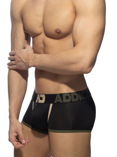 Addicted Naked Feeling trunk black Trunk 80% Polyamide, 10% Cotton, 10% Elastane S-3XL AD1359