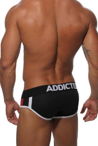 Addicted Pack up sport brief black Brief 95% Cotton, 5% Elastane S-3XL AD157