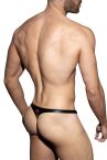 Addicted Fetish Rub buckle thong black-thumb Thong 95% Polyester, 5% Elastane S-2XL ADF209