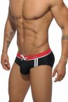 Addicted Sport detail binding swim brief black-thumb Brief 80% Polyamide, 20% Elastane S-3XL ADS109