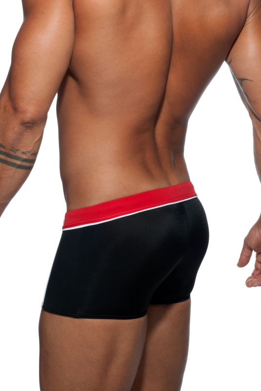 Addicted Sport detail binding swim boxer black