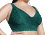 Parfait Lingerie Adriana Lace Bralette Emerald-thumb Non-wired, non-padded lace bralette 65-95, D-H P5482-EMD