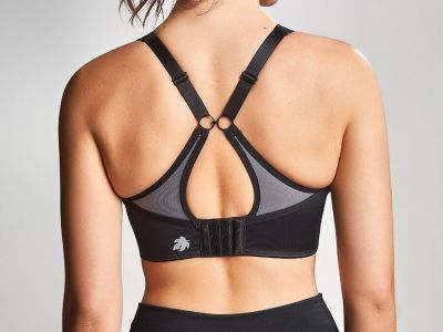 Royce Aerocool Wirefree Sports Bra Black & Grey Wire-free, unpadded sports bra 70-90 G-K S1382-BLK