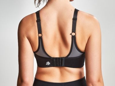 Royce Aerocool Wirefree Sports Bra Black & Grey Wire-free, unpadded sports bra 70-90 G-K S1382-BLK