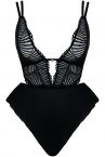 Scantilly by Curvy Kate After Hours Lace Teddy Black-thumb Nonwired lace teddy with adjustable straps to fit DD-HH cups S-XL SN-025-327-BLK