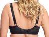 Gorsenia Alicante Half Padded Bra Black-thumb Underwired, half-padded bra 65-105, D-K K647-CZA