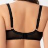 Gorsenia Alicante Half Padded Bra Black-thumb Underwired, half-padded bra. 65-105, D-K K647-CZA