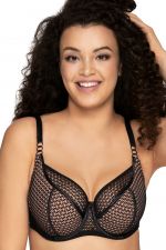 All Illusion Soft Bra Black