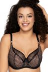 Ava Lingerie All Illusion Soft Bra Black-thumb Underwired, semi soft bra 65-105, D-L AV-1963-BLK