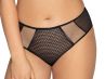 Ava Lingerie All Illusion Brief Black-thumb  M-3XL F1963-BLK