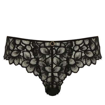 Panache Allure Brazilian Brief Black  36-46 10762-B&L