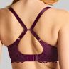 Panache Allure UW Spacer Bra - Plum-thumb Underwired spacer foam t-shirt bra. 60-85, D-K 10766-PLM