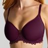 Panache Allure UW Spacer Bra - Plum-thumb Underwired spacer foam t-shirt bra. 60-85, D-K 10766-PLM