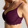 Panache Allure UW Spacer Bra - Plum-thumb Underwired spacer foam t-shirt bra. 60-85, D-K 10766-PLM