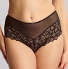 Panache Allure Deep Brief - Black-thumb  36-46 10764-B&L
