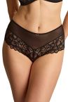 Panache Allure Deep Brief - Black-thumb  36-46 10764-B&L