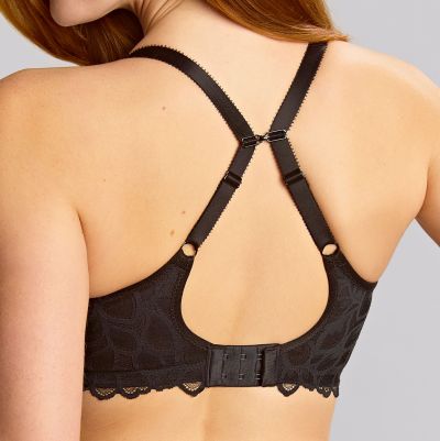 Panache Allure UW Spacer Bra - Black Underwired spacer foam t-shirt bra. 60-85, D-K 10766-BLK