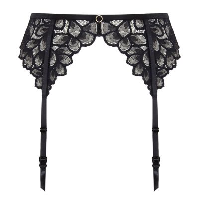Panache Allure Suspender - Black  S 34-36 - L 42-44 10768A-B&L