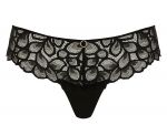 Allure Thong Black Latte