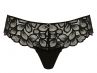 Panache Allure Thong Black Latte-thumb  36-46 10769-B&L