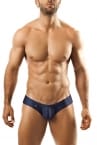 Joe Snyder Underwear Shining Mini Cheek brief Navy JS22-thumb Mini Cheek brief 80% polyamide, 20% Lycra<br> S-XL JS22_navy